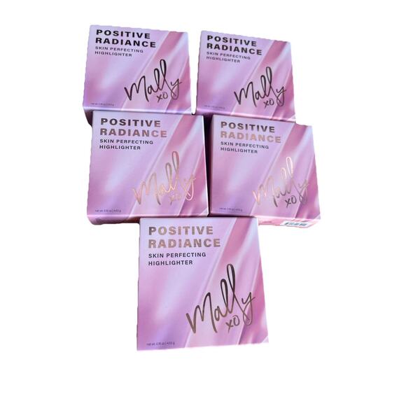5 Mally Beauty Positive Radiance Skin Perfecting Highlighter Pearlicious Pink - Picture 1 of 9